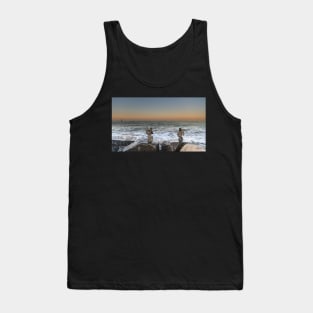 Stones on Sheringham Beach Tank Top